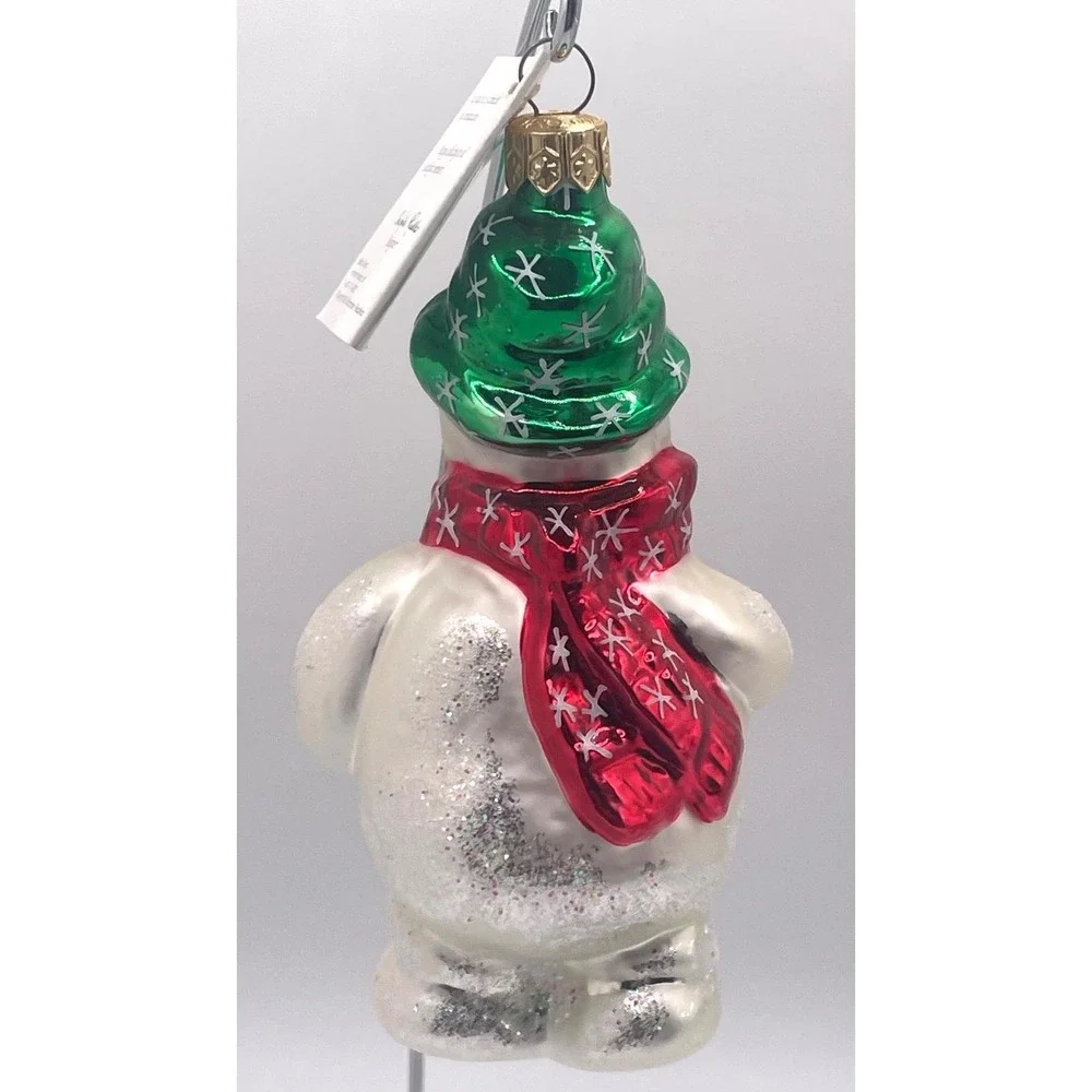 Christopher Radko Frosty Weather Glass Ornament 1996 Starlight Members Only wBox